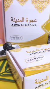 KURMA AJWA AL MADINA 500GR - KURMA AJWAH ELSHANUM - AJWA JUMBO ORGANIK PREMIUM
