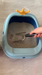AKIRO MALAYSIA Stainless Steel Cat Litter Scoop Pet Cleaning Poop Scooper Pet Sand Shovel For Cat Dog Penyodok Pasir Kucing 猫砂铲