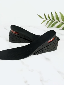 Sepatu Peninggi Badan 3-9cm: Bantalan Udara Multi Layer Invisible Height Increase Insole Foot Pads