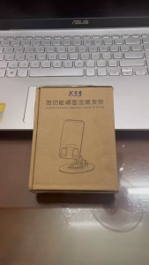 Giá Đỡ Điện Thoại Để Bàn K39 - Hợp Kim Nhôm Cao Cấp Chân Xoay 360 Độ Điều Chỉnh Linh Hoạt