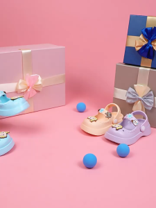 SANDAL ANAK PEREMPUAN SLOP CARTOON FROZEN ELSA DISNEY ANTI-SLIP F5012