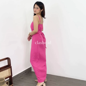 Ella Dress Panjang Airflow Basic OOTD by Clashe