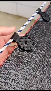 Sun Shade Net Clip Greenhouse Shade Cloth Fence Shading Accessories Plastic Clips Garden Tools Grommet Fence Netting