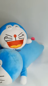 Thú nhồi bông Doraemon dáng dài êm mịn - Size từ 60cm đến 100cm - Quà tặng gấu bông Doraemon dễ thương - Gối ôm mềm mịn cho bé.