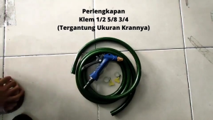 AMINI Selang Air Cuci Motor 20 Meter Sepaket Selang Air Benang Anti Lumut Tebal Dengan Watergun Nozzle Selang Air Cuci Motor Mobil Selang Air Taman