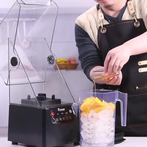 Blender เครื่องปั่นสมูทตี้กันเสียง 2L 2200W เครื่องปั่นเงียบ ร้านชานม และเครื่องปั่นสมูทตี้