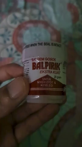 MURAH BALSEM BALPIRIK EKSTRA KUAT MERAH-20 GRAM