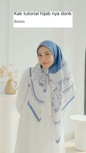 Segiempat Motif ZARINA LACE by Koyu Hijab