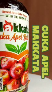 Cuka Apel Organik MAKKATA CUKA APEL Untuk Toner Wajah Berjerawat Dan Bekas Jerawat Ampuh Bpom