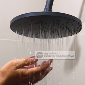 Goto Emerald Rain Shower Tiang 1 Set Sower Kamar Mandi Kotak Bulat