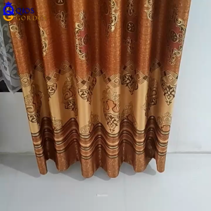 Gorden Pintu Dan Jendela Blackout Import Motif Printing Batik Terbaru Serat Embos Model Smokering