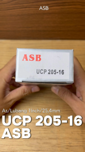 ucp 205-16 pillow block laher bearing duduk 1 inch ASB