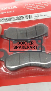 KRE DISPAD DEPAN PCX NEW / PCX 150 ADV / PCX 160 ABS / KAMPAS REM / DISPAD DEPAN / BRAKE PAD KIT