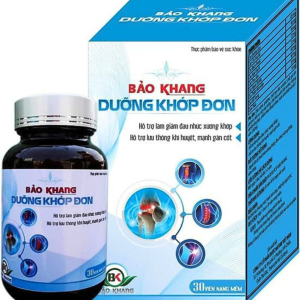 TPBVSK Dưỡng Khớp Đơn (Bảo Khang) hỗ trợ giảm đau nhức và mỏi xương khớp (hủ 30 viên) date xa