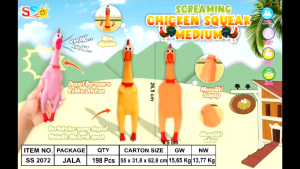 Smile - Mainan Anak Ayam Encit Berbunyi / Ayam Berteriak / Screaming Chicken Horn