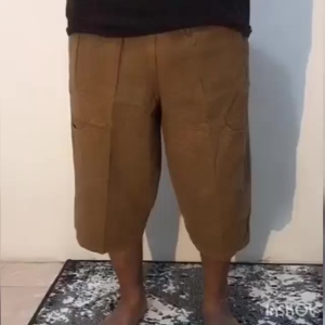 Celana Cargo Pendek Pria Jumbo Borju Tebal