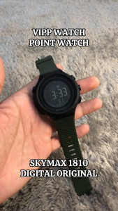SKYMAX 1810 DIGITAL - JAM TANGAN PRIA DIGITAL ANTI AIR STRAP RUBBER FREE BOX FREE BATERAI CADANGAN