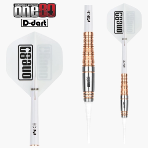 ONE80 SOFT TIP DART - 16.5G HIROMI SAKUMA 90% TUNGSTEN MIMPI 2 SIGNATURE DART SET ORIGINAL ELECTRONIC DART