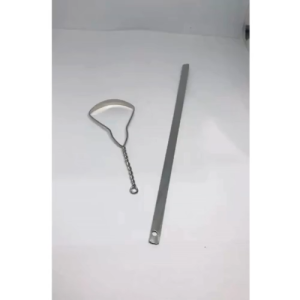 Combo cây cạo lưỡi inox thẳng cạo lưỡi inox tròn