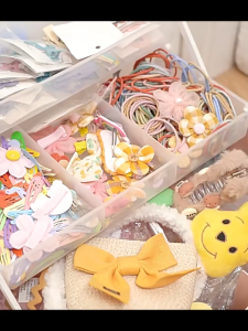 Hair Bows Holder Hair Clips Storage Hanger for Ribbons Hair Bows Organizer Hair Bows Holder Hair Clips Storage Hanger Hair Bows Organizer Baby Hair Accessory Storage Display Sturdy Rope Wall Hanging for Girl Room