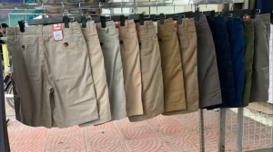 Quần Short Nam Vĩnh Tiến 100% Cotton Trung Niên 335