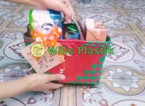 TAS Souvenir Anyaman Plastik souvenir murah Souvenir Parcel Sembako Wadah Thinwall Sterofoam