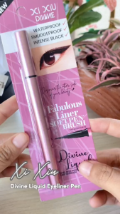 Xixiu Eyeliner Wing It Lady Pen Anti Air Tahan Lama - Hitam Waterproof- Eyeliner Spidol Waterproof