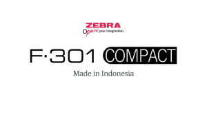 Viết Bi Zebra F301 Compact 0.7mm [Chính hãng] - mực xanh