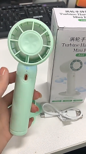 JOTO พัดลมพกพา พัดลมพกพา พัดลมแบบพกพา (ขนาดเล็ก) รุ่นใหม่ สีสันสดใส พัดลม มีเครื่องมือสำหรับจอ พัดลมมินิน้อง พัดลมเจ็ทมินิ Mini Fan