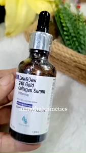 Serum Dew&Dew 24K Gold Collagen Whitening 50ml - Tinh chất dưỡng trắng da Gold Collagen