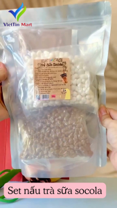 Set Nguyên Liệu Pha Trà Sữa Socola (Thành phẩm 30 35 ly) VietTin Mart
