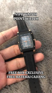 ( BISA COD ) JAM TANGAN WANITA FOXXIL STRAP RUBBER TANGGAL AKTIF FASHION FREE BOX FREE BATERAI CADANGANA NALOG QUARTZ