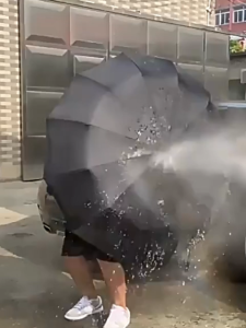 24 Ribs Automatic Umbrella: A High-Quality Sunshade & Storm Resistant Solution