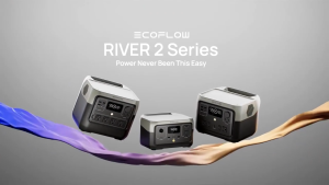 EcoFlow River 2 Max แบตเตอรี่สำรองพกพา 512Wh Portable Power Station 500W ชาร์จเร็ว 0-100% ใน 1 ชม.