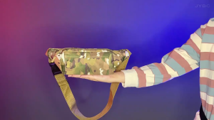 TYB UNI 048 Tas Pinggang Pria Sport Waistbag Canvas Sling Bag Tas Pinggang Army