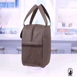 Tas Bekal Vertikal Lunch Bag Thermal Tahan Panas Dingin Motif Lucu
