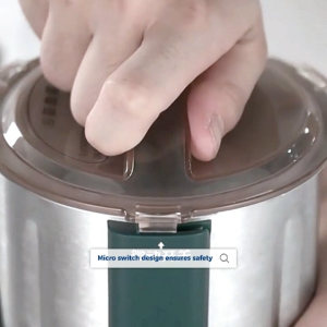 Wet Dry Grinder 800W Spice Food Grinder 304 Stainless Steel Coffee Mill Spice Bean Flour 磨粉機