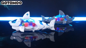 RC Simulation Shark Toy Car Animals Robots Electric Sharks Toy lectronic robot dog voice commands