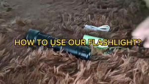 Aluminum Alloy Rechargeable Waterproof Tactical Flashlight: Best for Camping & Outdoor Adventures