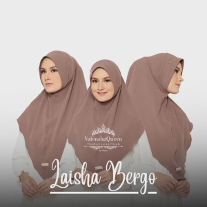 KHIMAR LAISHA VALENSHAQUEEN HIJAB TERBARU BAHAN WAFFLE UNIQLO PREMIUM