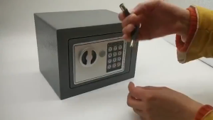 Safe Box Mechanical All Steel Fireproof AntiTheft Depository Cash Jewelry Home Office File Laptop Hotel Safety Security
