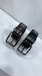 Ikat Pinggang Kulit Pria - Gesper Sabuk Bahan Kulit Pria Impor Santai Elegan Fashion Bisnis