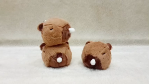 Gantungan Kunci Bubble Kapibara Bunyi Cit-Cit - Gantungan kunci Capybara Plush