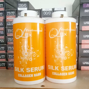 Phục hồi phủ lụa Collagen Nano Silk Serum  siêu mềm mượt tóc bóng tóc 1000ml