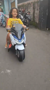 Honda Forza Volta Toys by SHP (Volta 5055) Motor Aki Licensed Honda Forza - 6 Volt