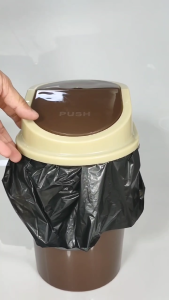 MINI FLIP LID TRASH CAN MINI TRASH BIN GARBAGE CAN WASTE BIN GARBAGE BIN BASURAHAN BED SIDE WASTE CAN