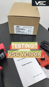 BARCODE SCANNER VSC W-100A WIRELESS STAND AUTO SENSE - SENSITIF LASER