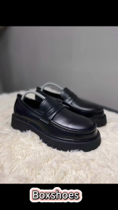Boxshoes Mens Penny Loafers Slip On Lazy Shoes Platform Leather Casual Shoes 38-44 Super Soft Leath Box Shoes Loafers Boots High Heels Loafers Kids Boxing Shoes Chain Loafers - Lazada