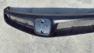 HONDA CIVIC FD TYPE R FRONT GRILL ORIGINAL DESIGN FIBER FRONT GRILL WITHOUT PAINT FRP