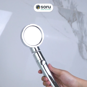 Kepala Shower Model Jepang 3 Mode + Tombol Start/Stop (Hanya Shower)
